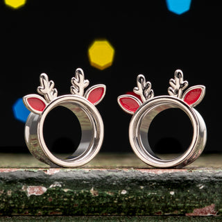 Stainless Steel Tunnels with Reindeer Antlers