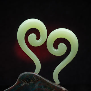 Glow in the Dark Acrylic Resin Hook Hangers