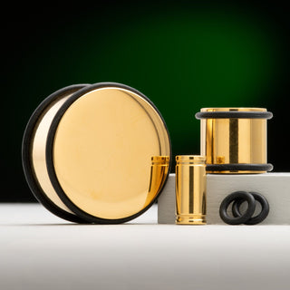 No Flare Steel Plugs