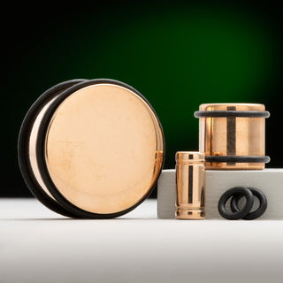 No Flare Steel Plugs