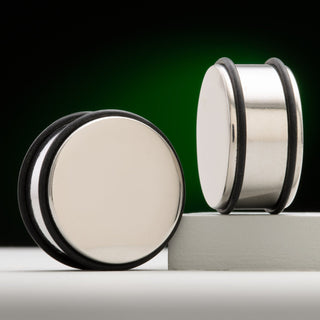 No Flare Steel Plugs