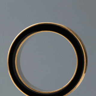 Steel Tunnels with Black Resin Inlay