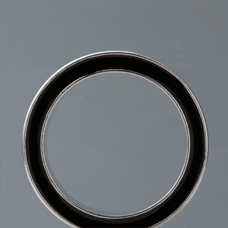 Steel Tunnels with Black Resin Inlay