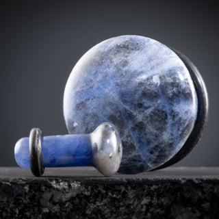 Sodalite Single Flare Plugs