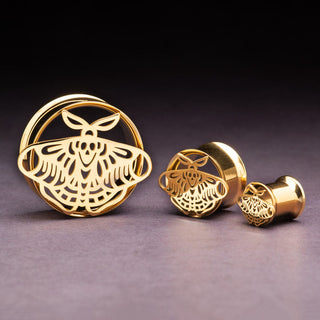 Stainless Steel Death's Head Moth Tunnels