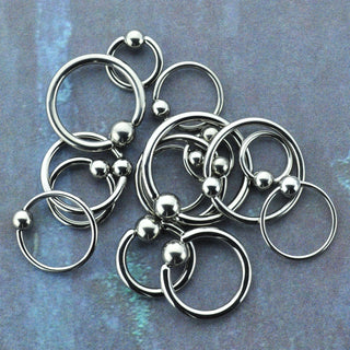 Titanium Captive Bead Ring