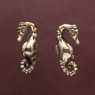 Seahorse Brass Hangers