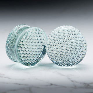 Honeycomb Glass Plugs