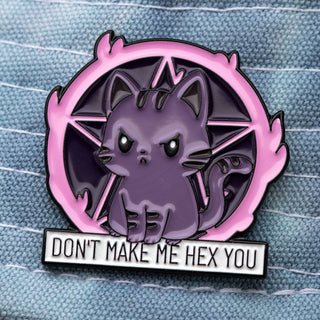 Kitty Hex Pin