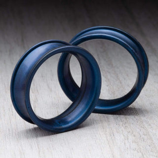 Pearl Steel Blue Thin Silicone Tunnels