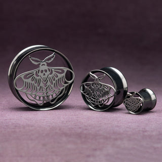 Stainless Steel Death's Head Moth Tunnels
