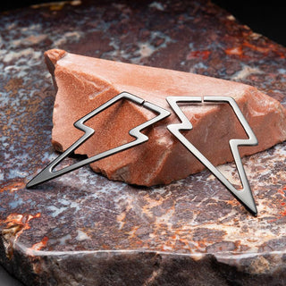 Lightning Shaped Steel Hangers