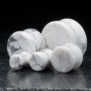 Howlite Plugs