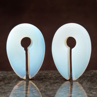 Opalite Keyhole Weight Hangers (Opalized Glass)