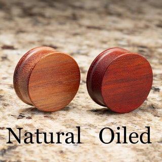 Bloodwood Double Flare Plugs