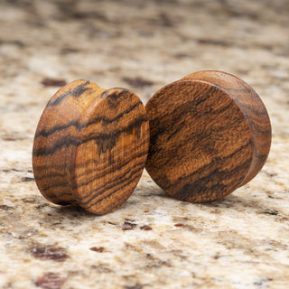 Snakewood Double Flare Plugs