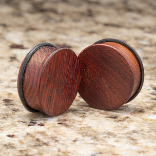 Myanmar Maidu Wood Single Flare Plugs