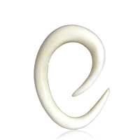 Oval Spiral Bone Hangers