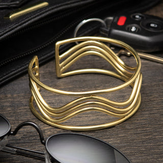 Brass Bangle Bracelet