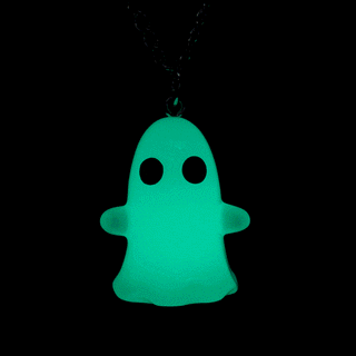 Glow in the Dark Ghost Necklace