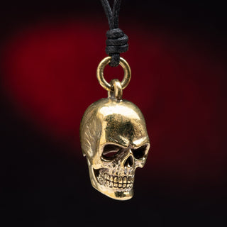 Skull Brass Necklace