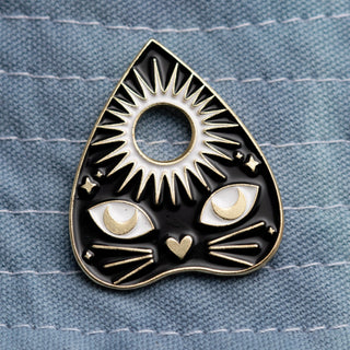 Ouija Cat Pin