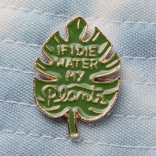Water My Plants Pin