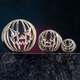 Jack O'Lantern Steel Saddle Plugs