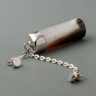 Striped Agate Hangers on a Chain