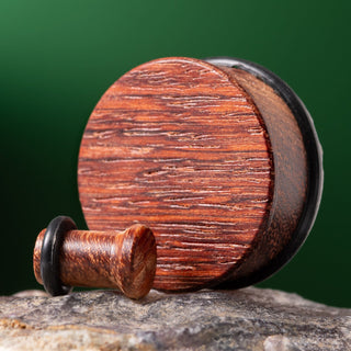 Myanmar Maidu Wood Single Flare Plugs
