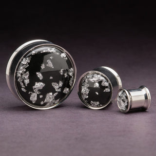 Steel Plugs with Foil Flakes