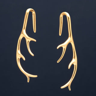 Gold Stainless Steel Antler Hangers