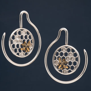 Stainless Steel Hangers with Honeycomb and Bee