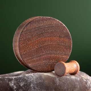 Black Walnut Wood Double Flare Plugs