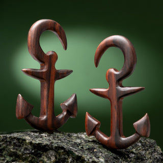 Anchor Shaped Narra Wood Hangers