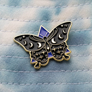 Lunar Butterfly Pin