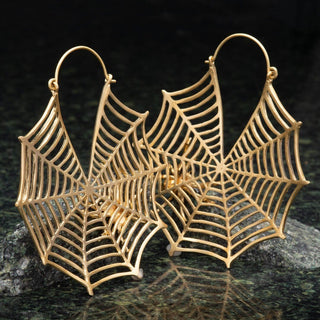 Spiderweb Brass Hangers