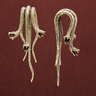 Triple Snake Brass Hangers