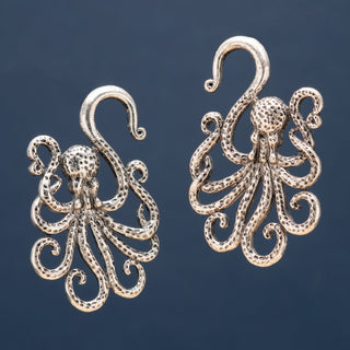 Brass and Zinc Alloy Octopus Hangers