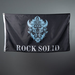 Arctic Buffalo Rock Solid Flag