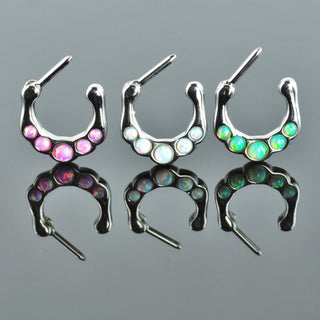 Septum Clicker with Opal Inlay