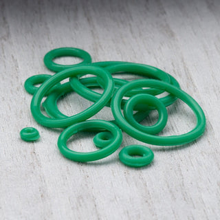 Green Silicone O-Rings