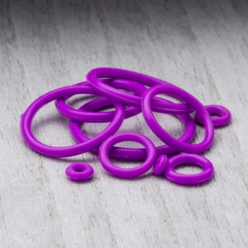Purple Silicone ORings Arctic Buffalo