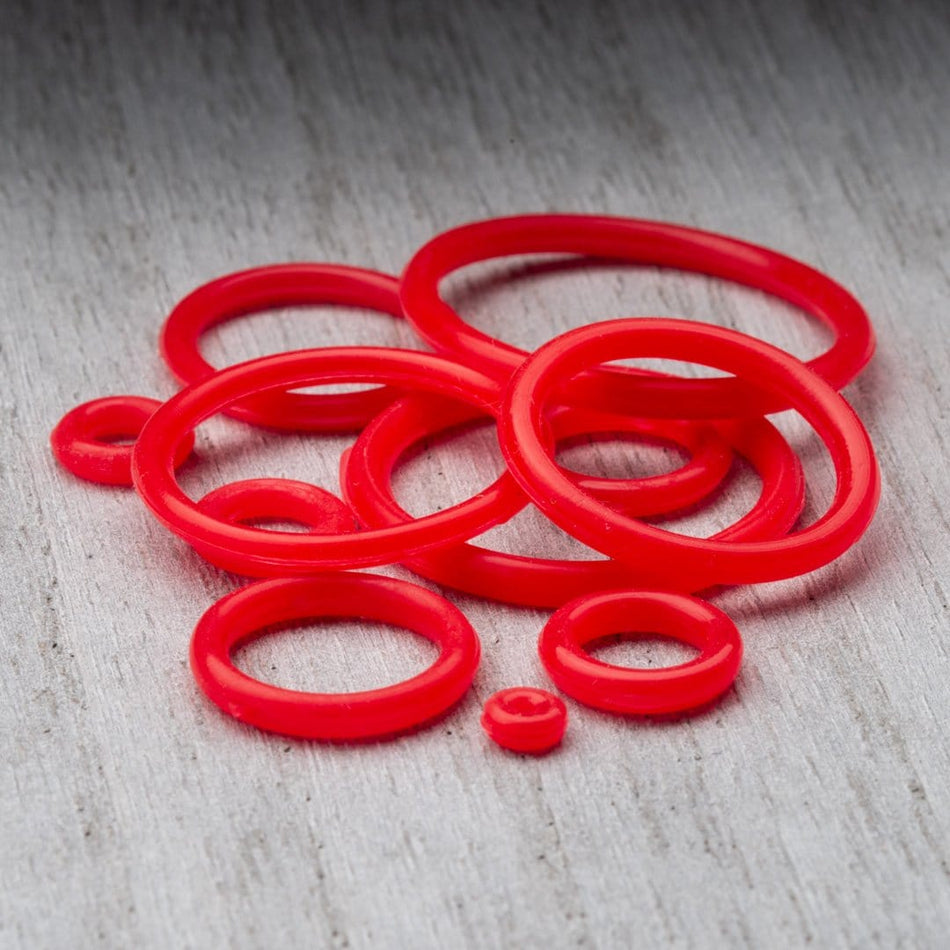 Red Silicone ORings Arctic Buffalo