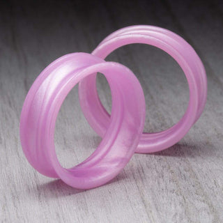Pearl Purple Thin Silicone Tunnels *Discontinued*