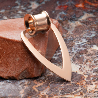Rose Gold Triangle Shaped Steel Hangers