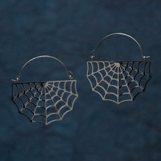 Black Stainless Steel Spider Web Hangers