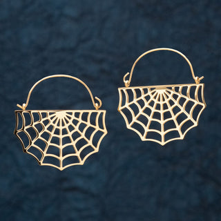 Gold Stainless Steel Spider Web Hangers