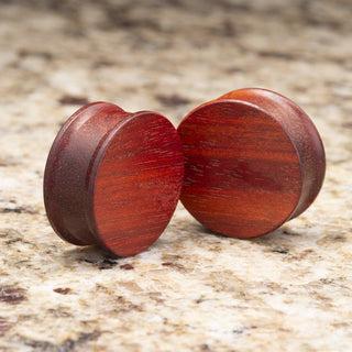 Bloodwood Double Flare Plugs